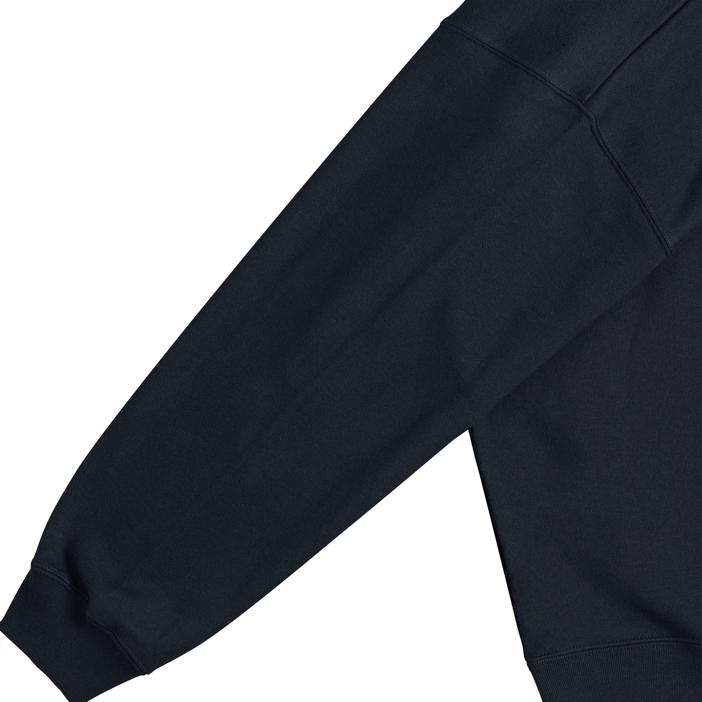 CUUN LOGO ビッグシルエット裏パイルジップパーカー navy image