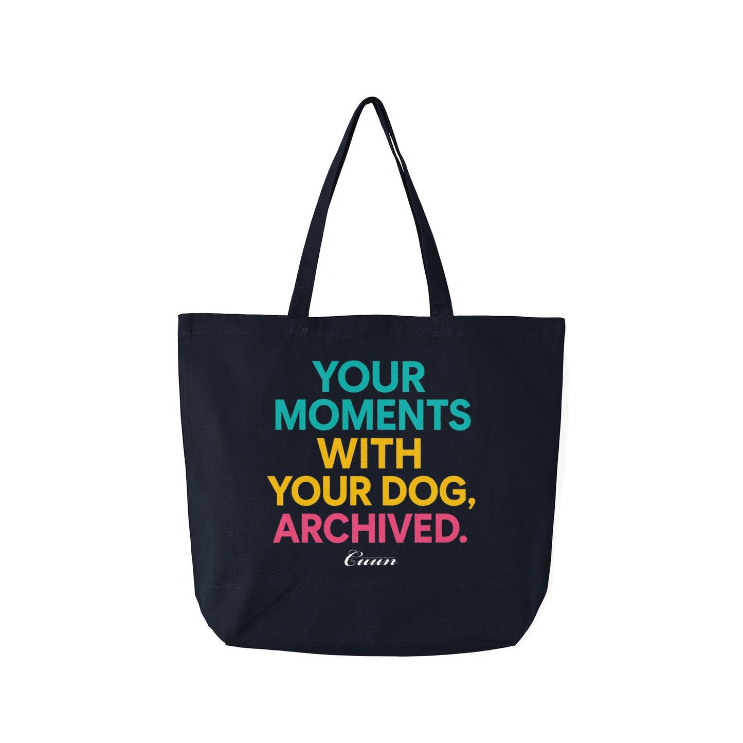 Cuun Dec.2014 inspired Basic Canvas Tote Bag navy image