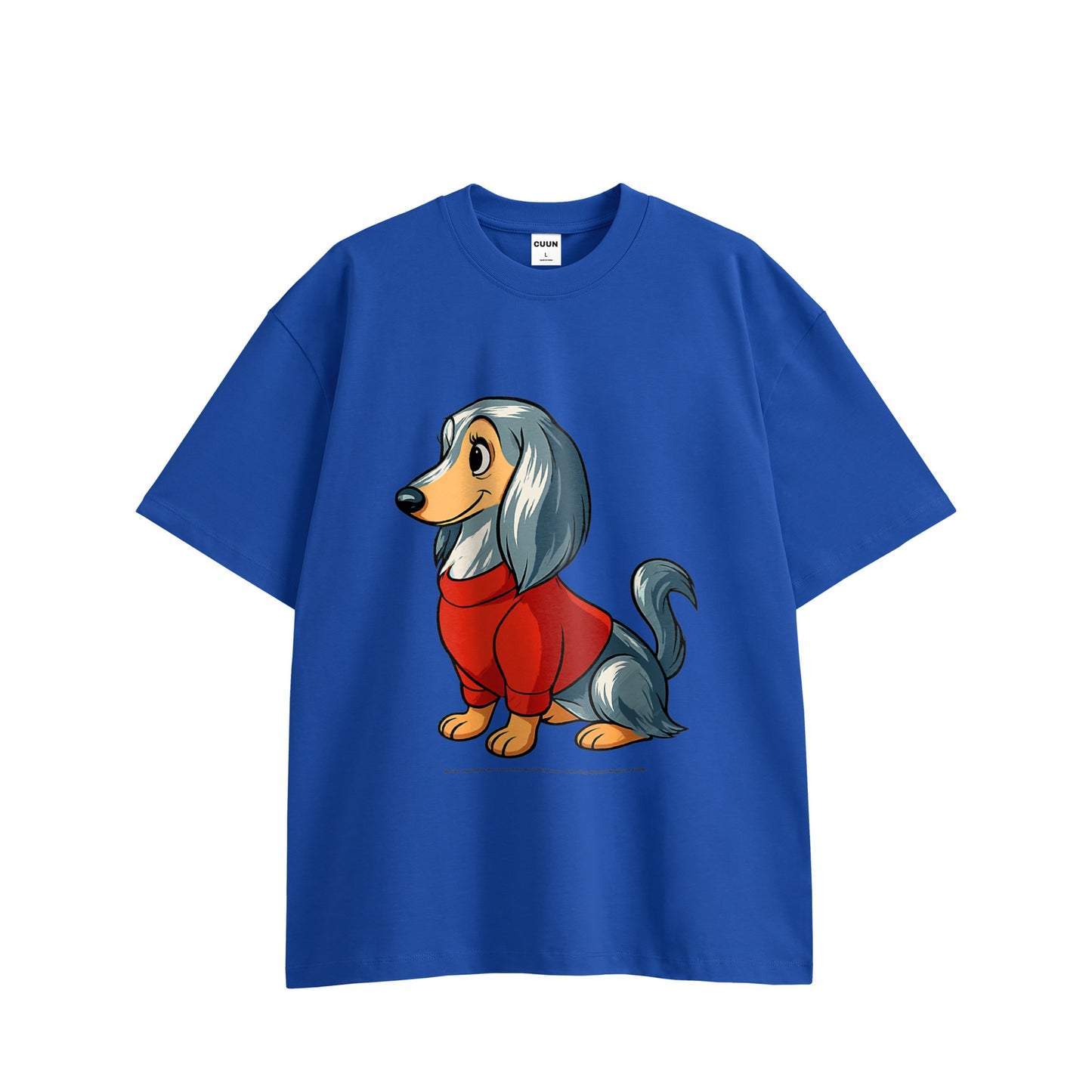 CUUN Apr 2014 Edition Tee|ビッグシルエット Tシャツ blue image
