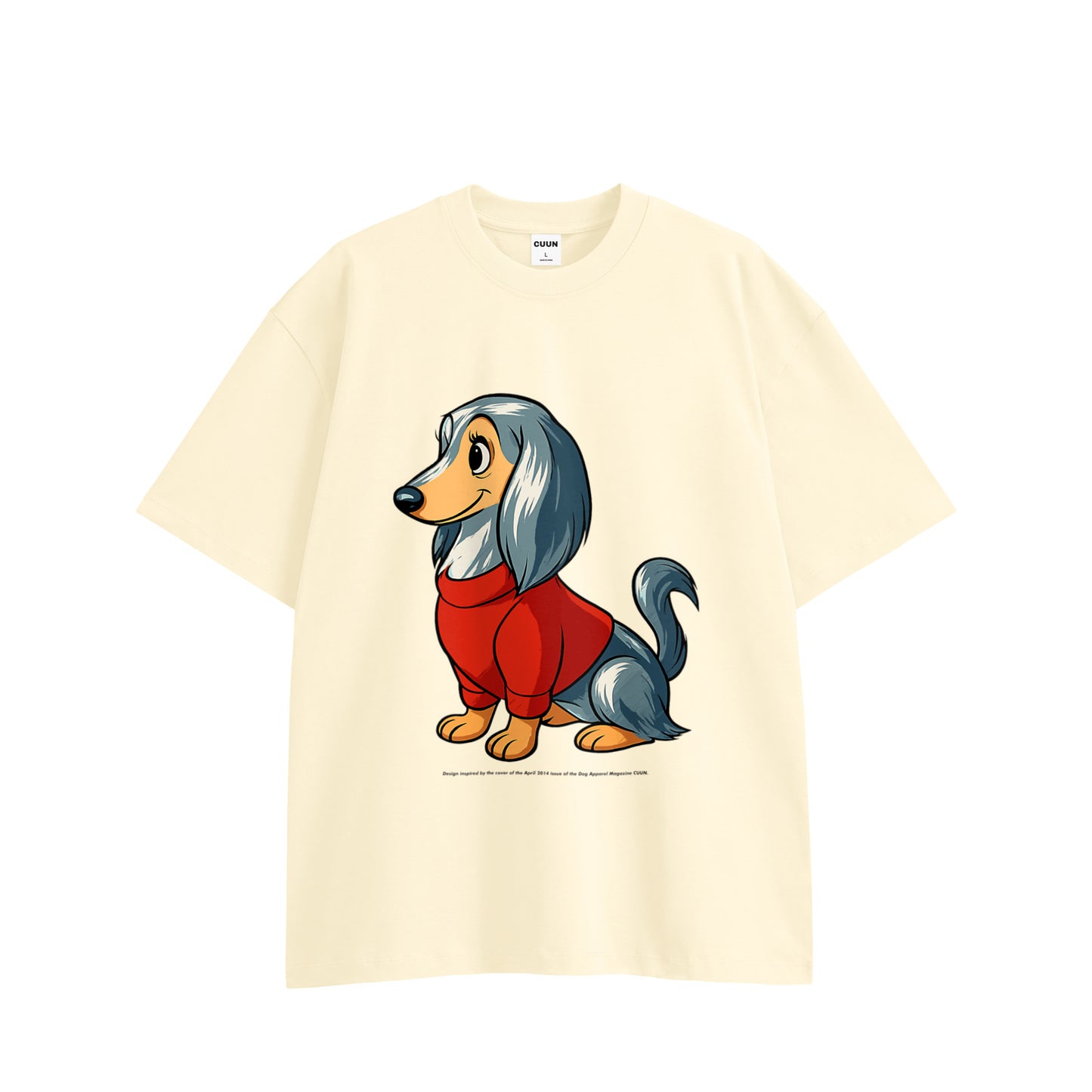 CUUN Apr 2014 Edition Tee|ビッグシルエット Tシャツ ivory image