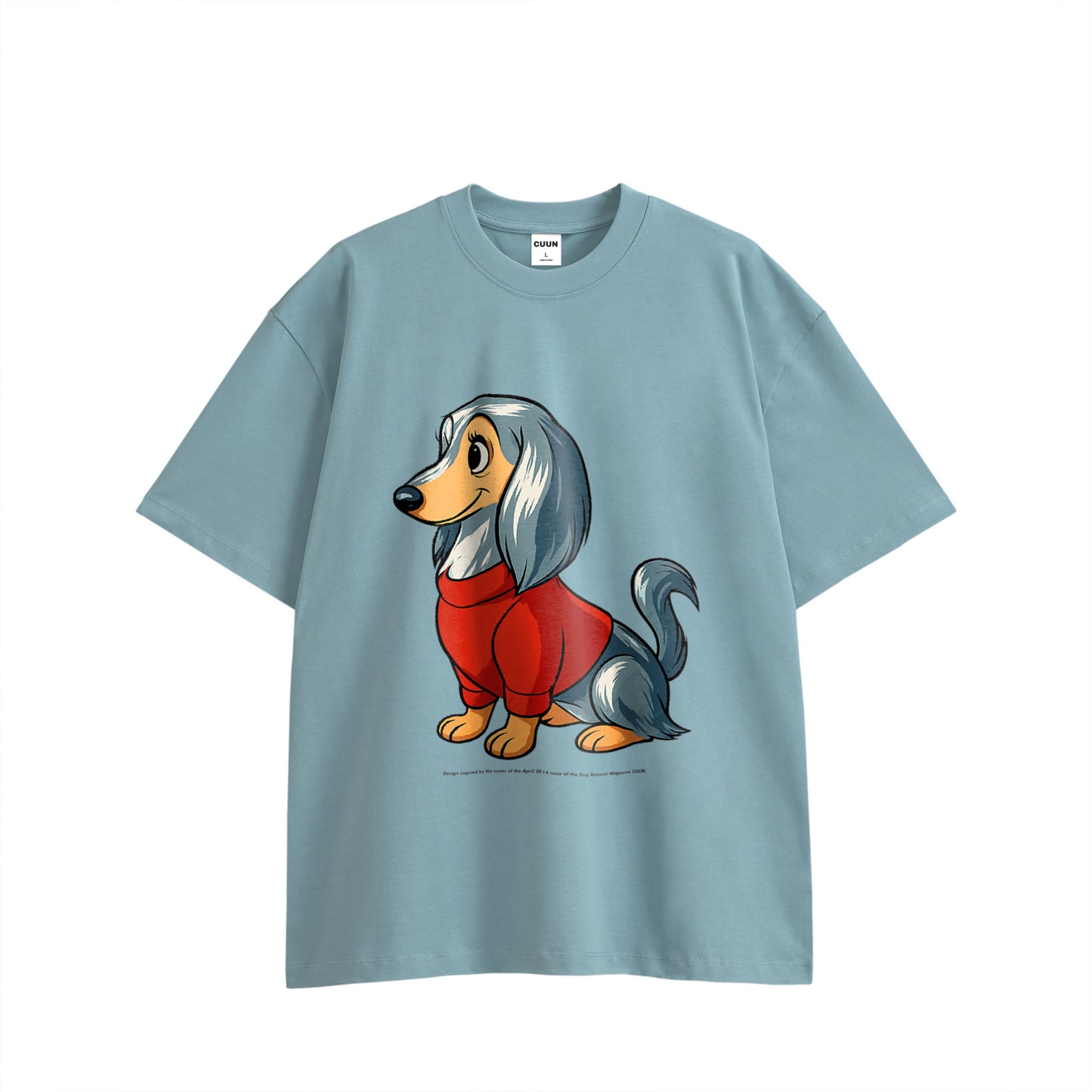 CUUN Apr 2014 Edition Tee|ビッグシルエット Tシャツ light-blue image