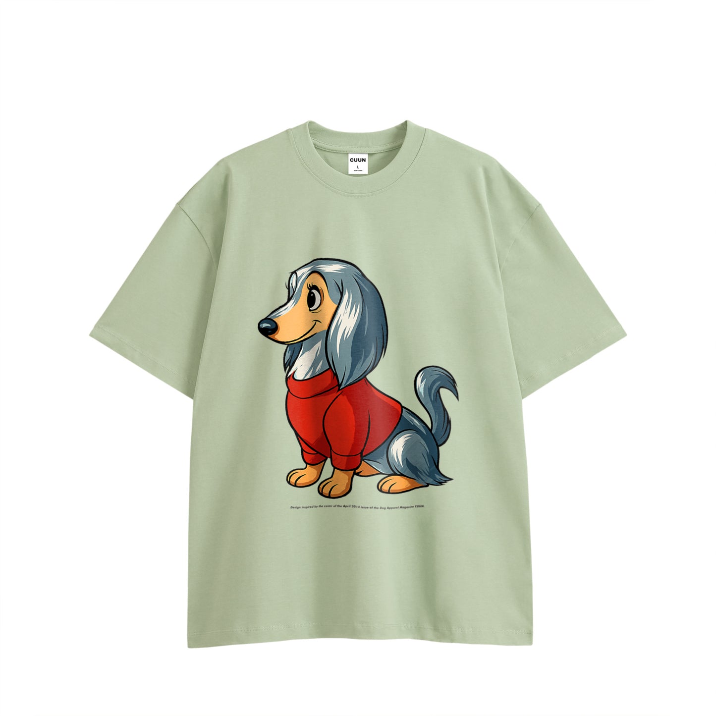 CUUN Apr 2014 Edition Tee|ビッグシルエット Tシャツ light-green image