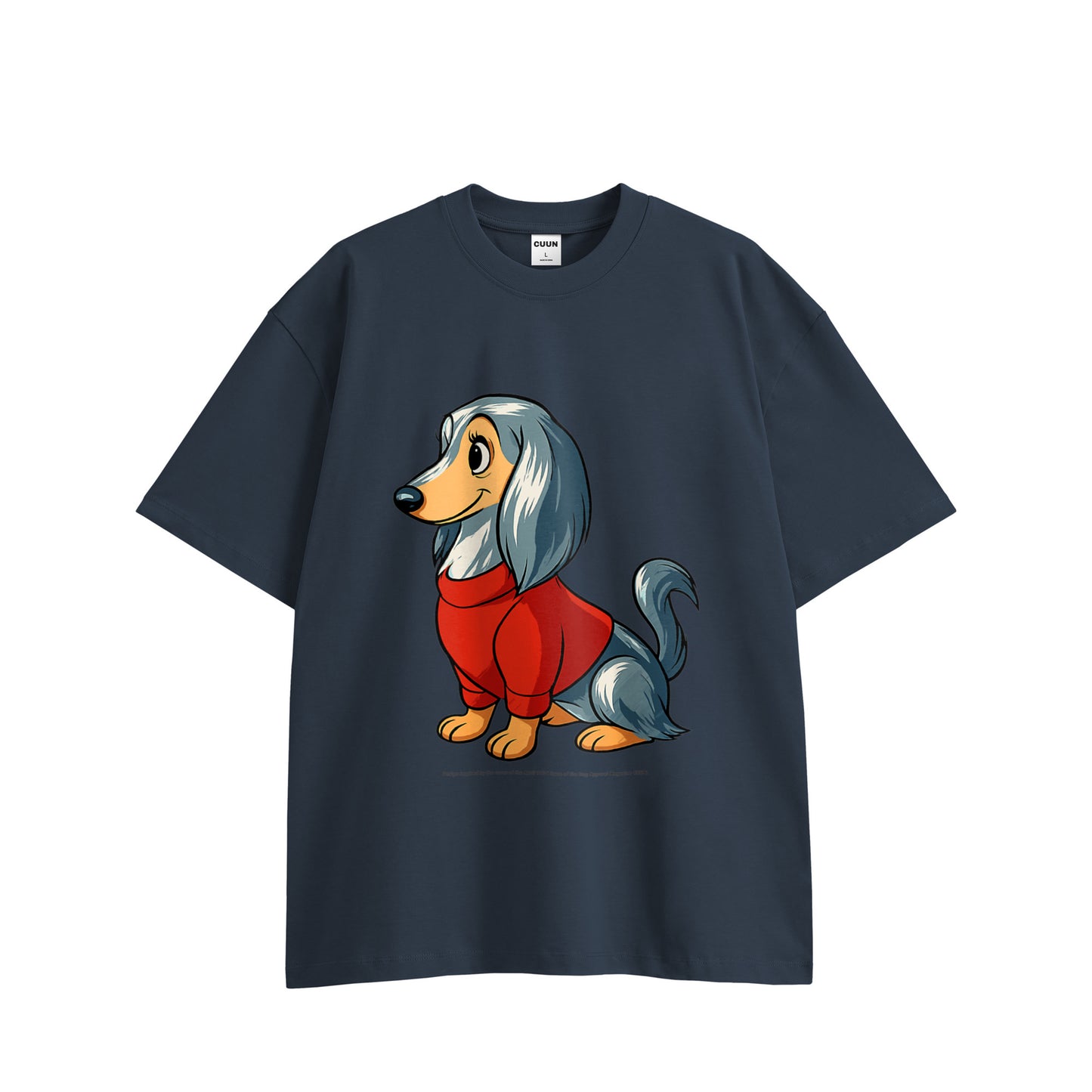 CUUN Apr 2014 Edition Tee|ビッグシルエット Tシャツ navy image