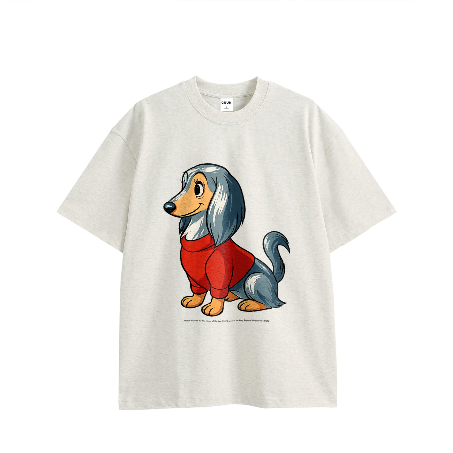 CUUN Apr 2014 Edition Tee|ビッグシルエット Tシャツ oatmeal image