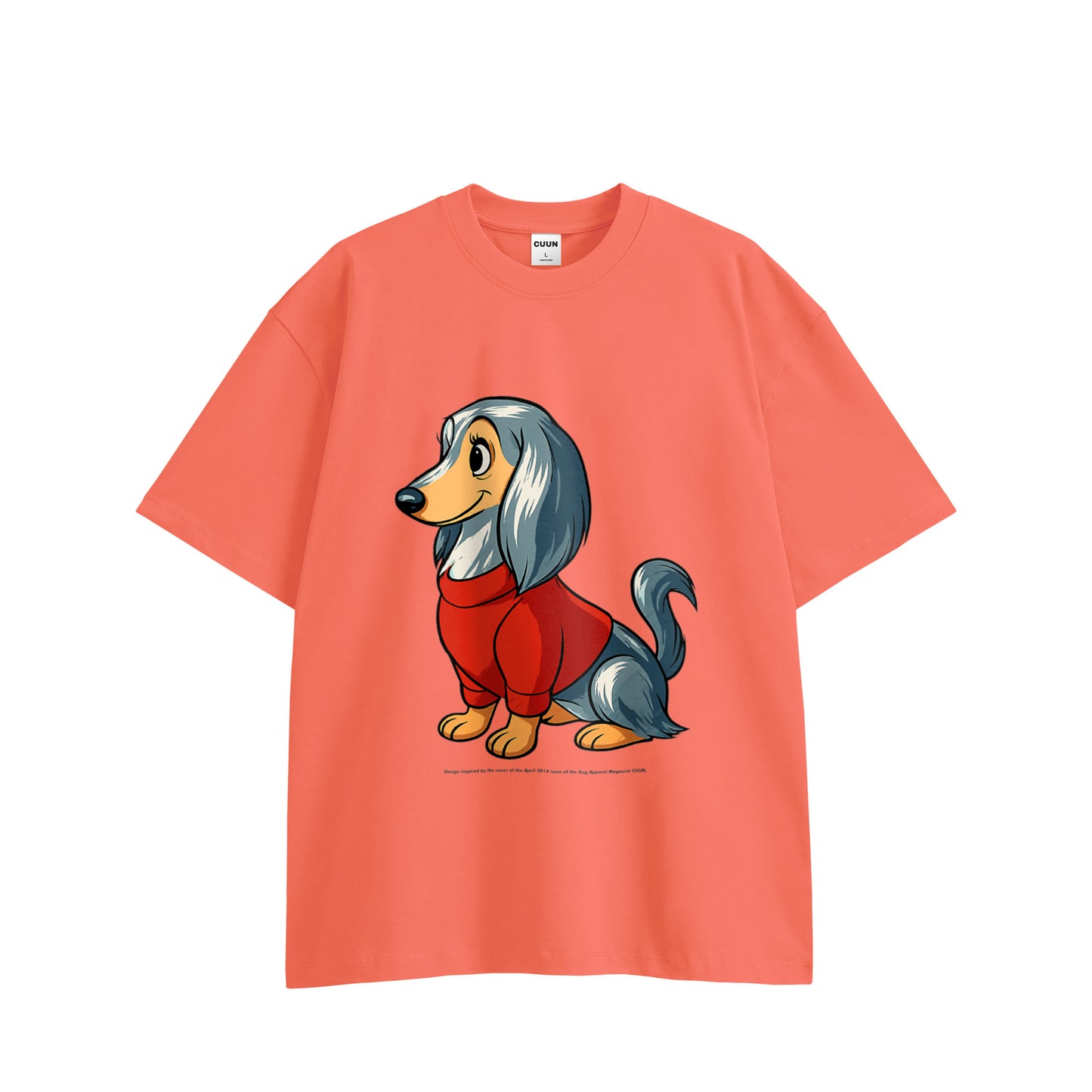 CUUN Apr 2014 Edition Tee|ビッグシルエット Tシャツ orange image