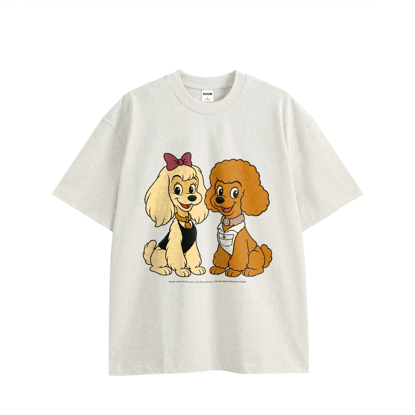 【期間限定】CUUN Mar 2014 Edition ビッグシルエット Tシャツ oatmeal image