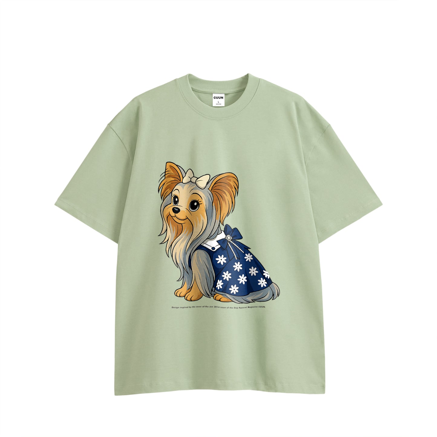 【期間限定】CUUN Jun 2014 Edition ビッグシルエット Tシャツ light-green image