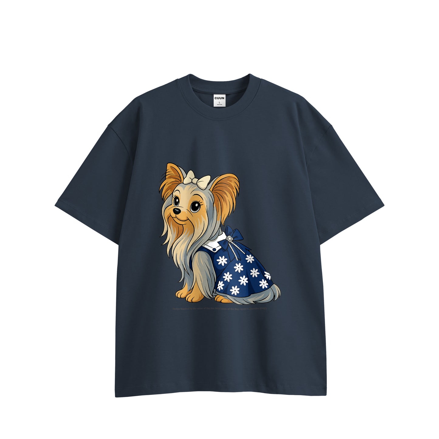 【期間限定】CUUN Jun 2014 Edition ビッグシルエット Tシャツ navy image