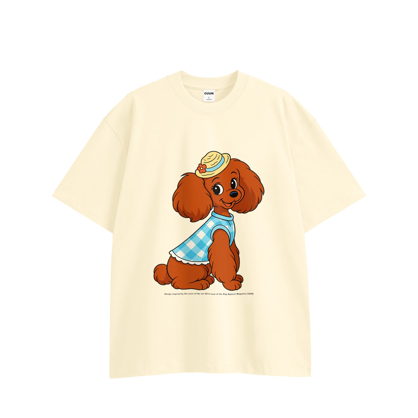 【期間限定】CUUN Jul 2014 Edition ビッグシルエット Tシャツ ivory image