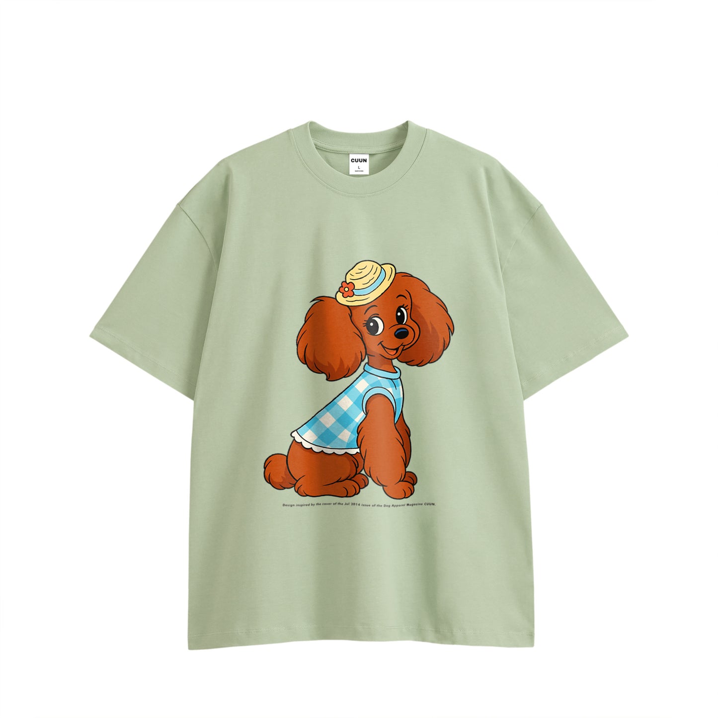 【期間限定】CUUN Jul 2014 Edition ビッグシルエット Tシャツ light-green image