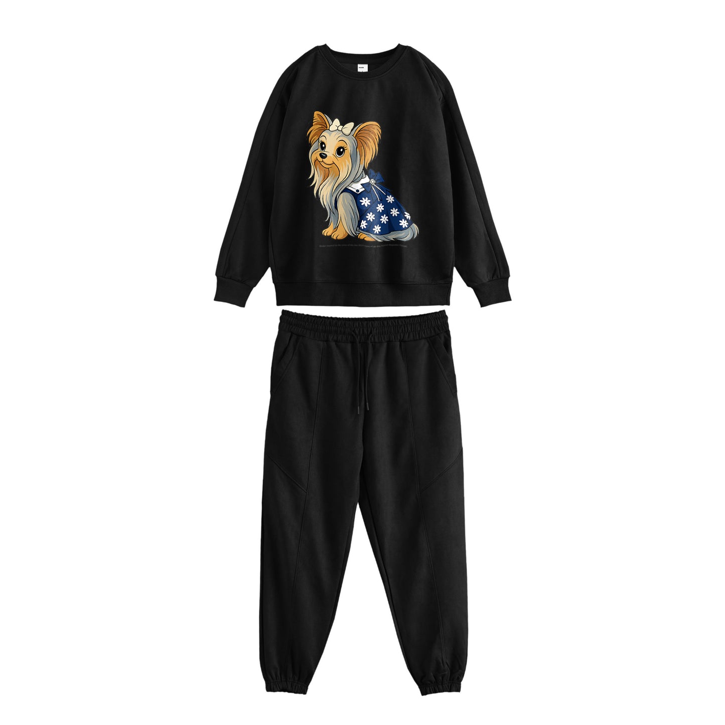 【期間限定】CUUN Jun 2014 Edition フェイクスエードセットアップ black image