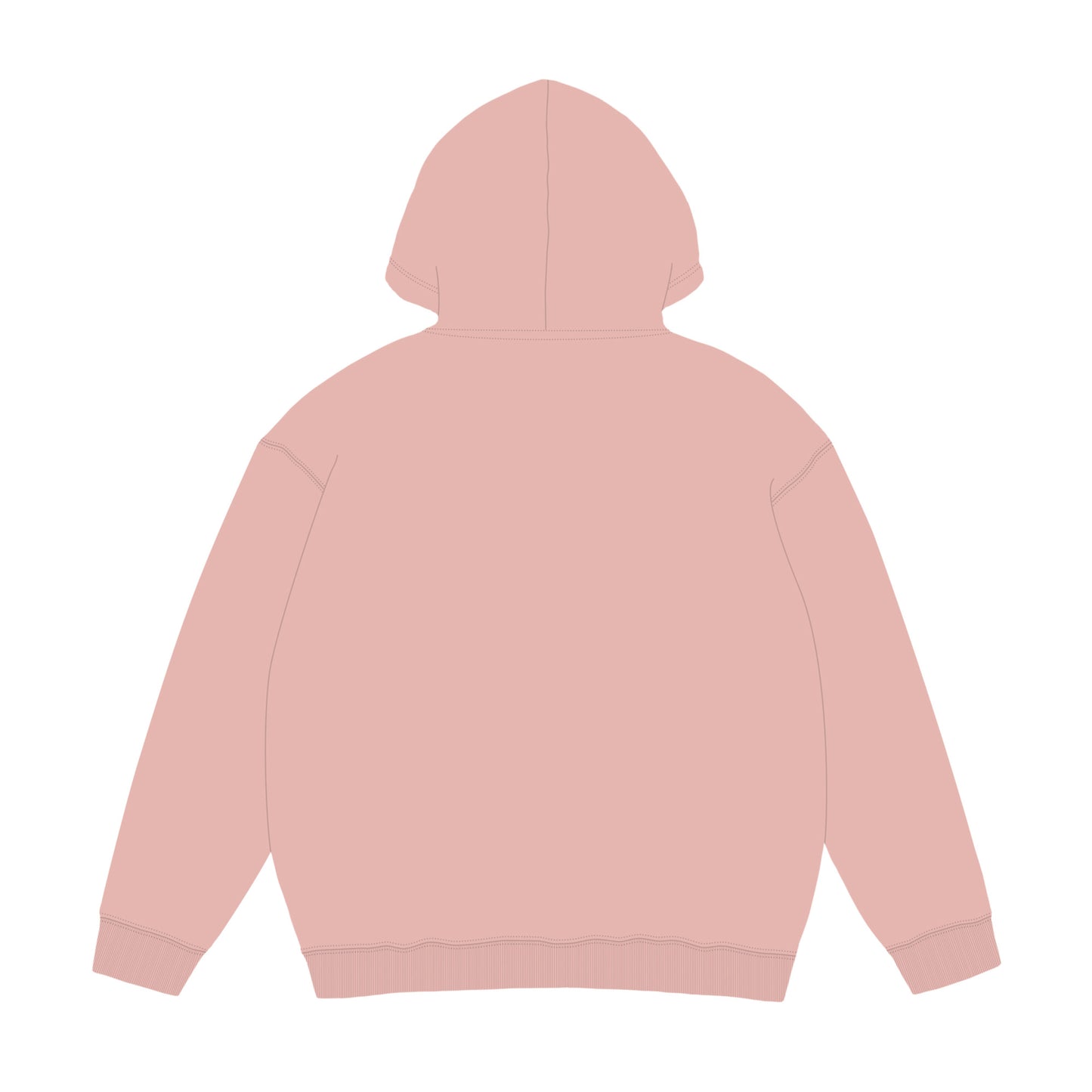 【期間限定】CUUN Jun 2014 Edition ガーメントダイライトウェイトフーデッドスウェットシャツ peachy image