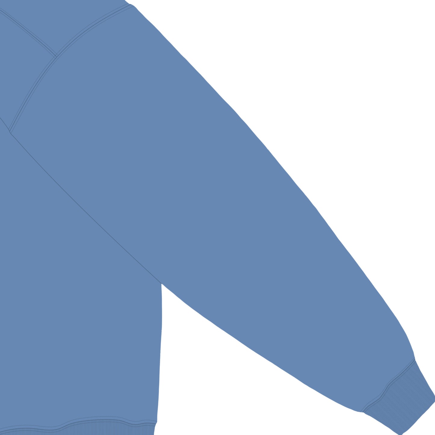 【期間限定】CUUN Jul 2014 Edition ガーメントダイライトウェイトフーデッドスウェットシャツ blue-jean image