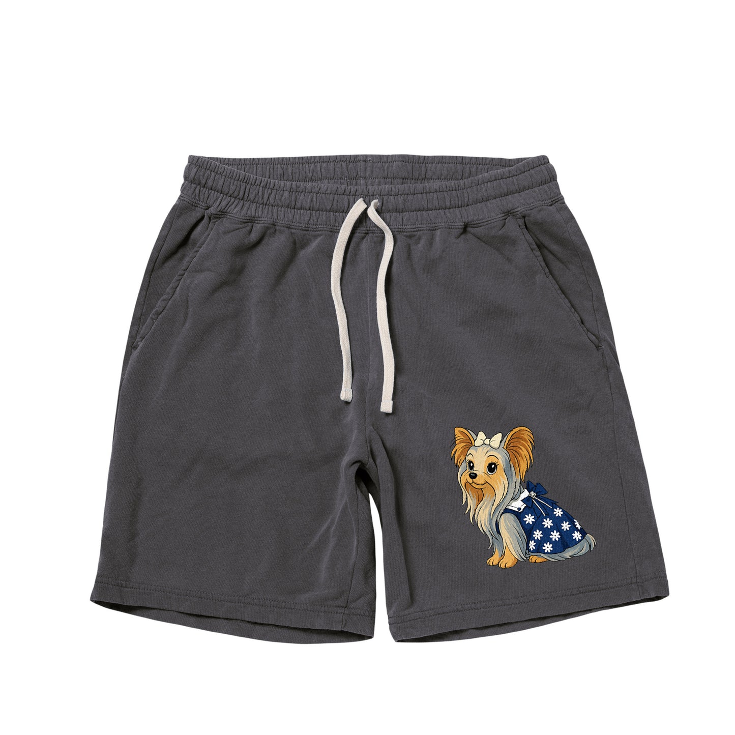 【期間限定】CUUN Jun 2014 Edition ガーメントダイライトウェイトスウェットショーツ pepper image