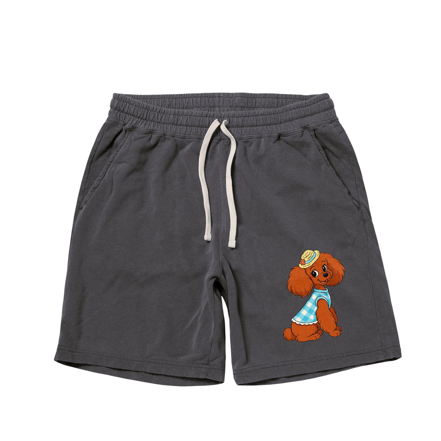 【期間限定】CUUN Jul 2014 Edition ガーメントダイライトウェイトスウェットショーツ pepper image