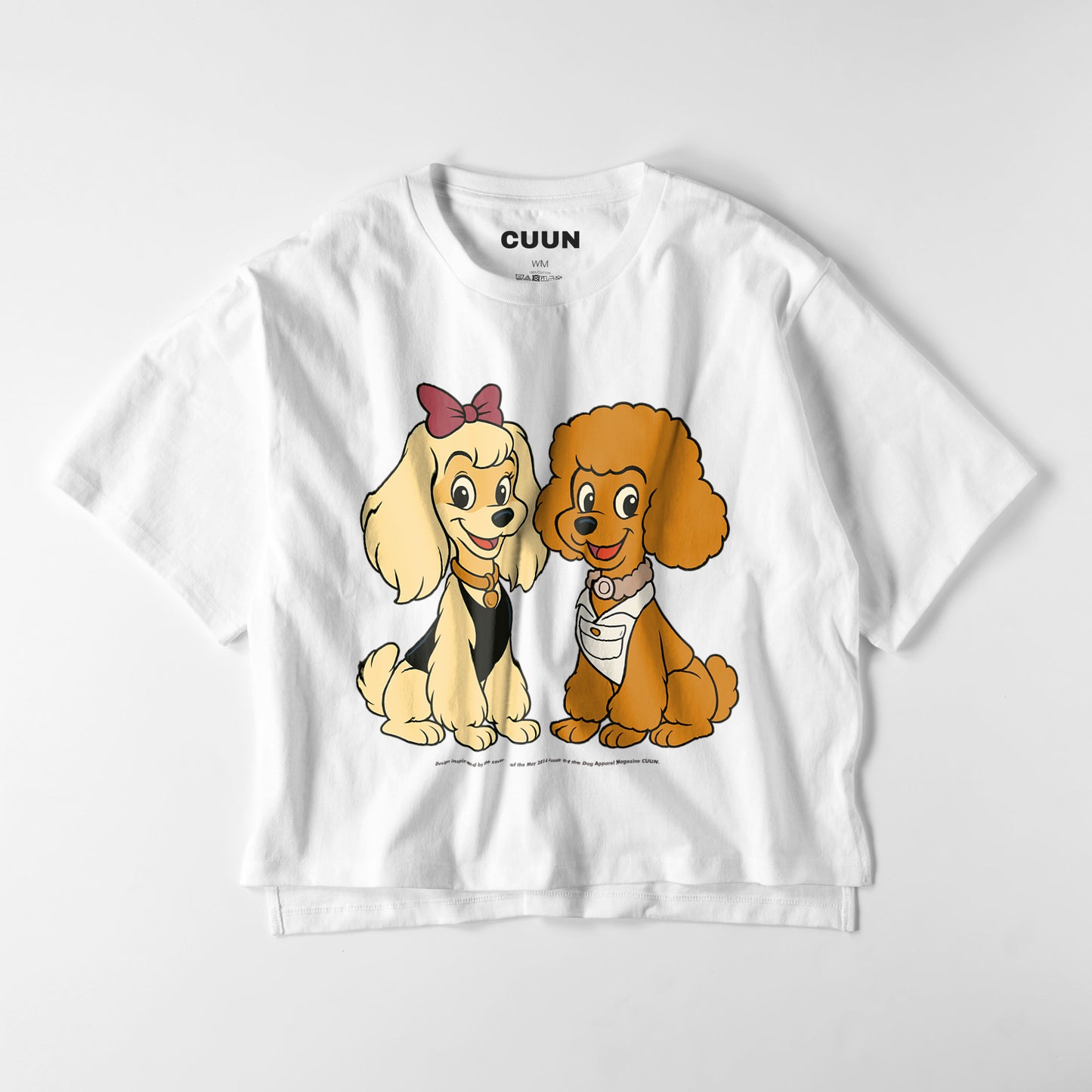 【期間限定】CUUN May 2014 Edition ビッグシルエット レディースTシャツ white image