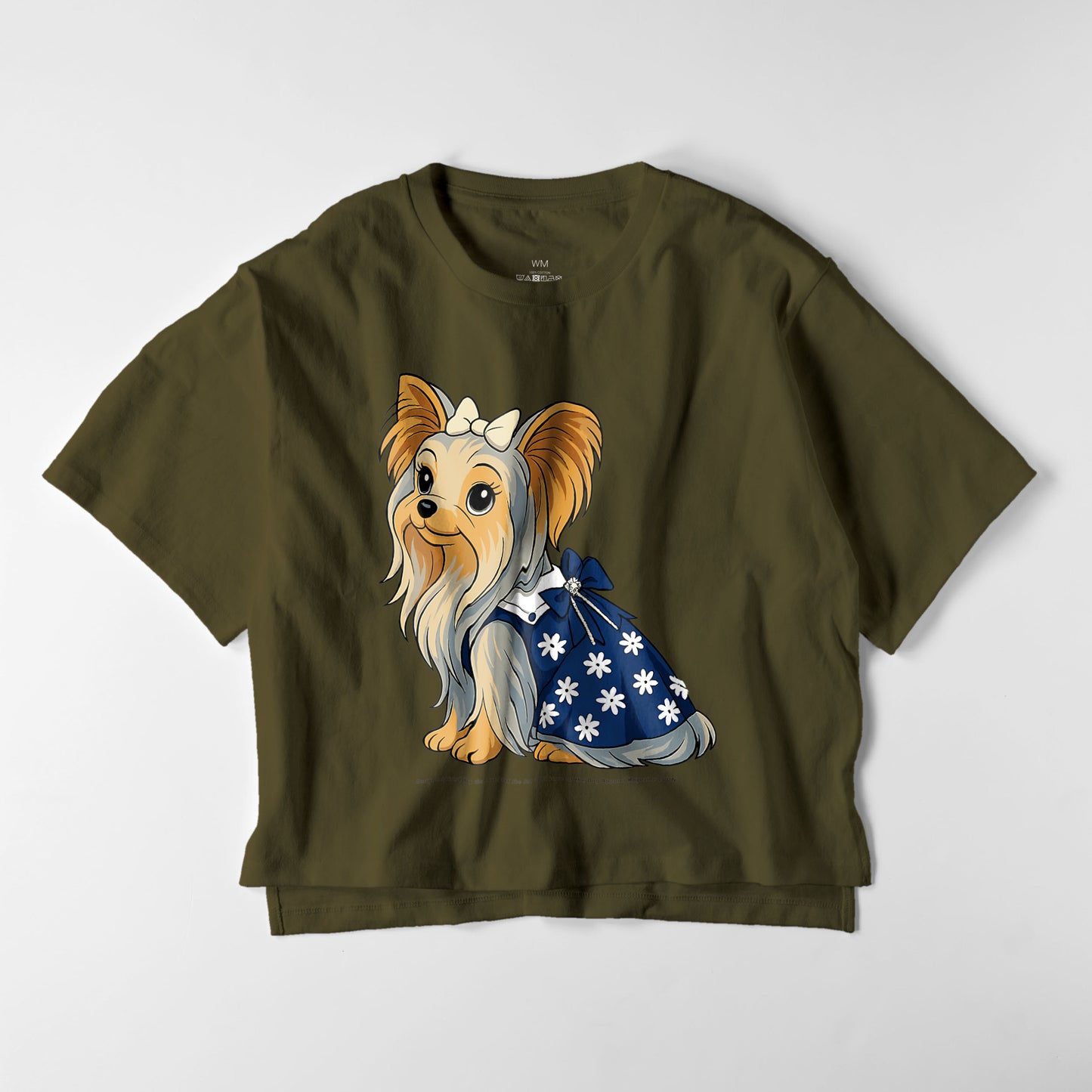 【期間限定】CUUN Jun2014 Edition ビッグシルエット レディースTシャツ olive-drab image