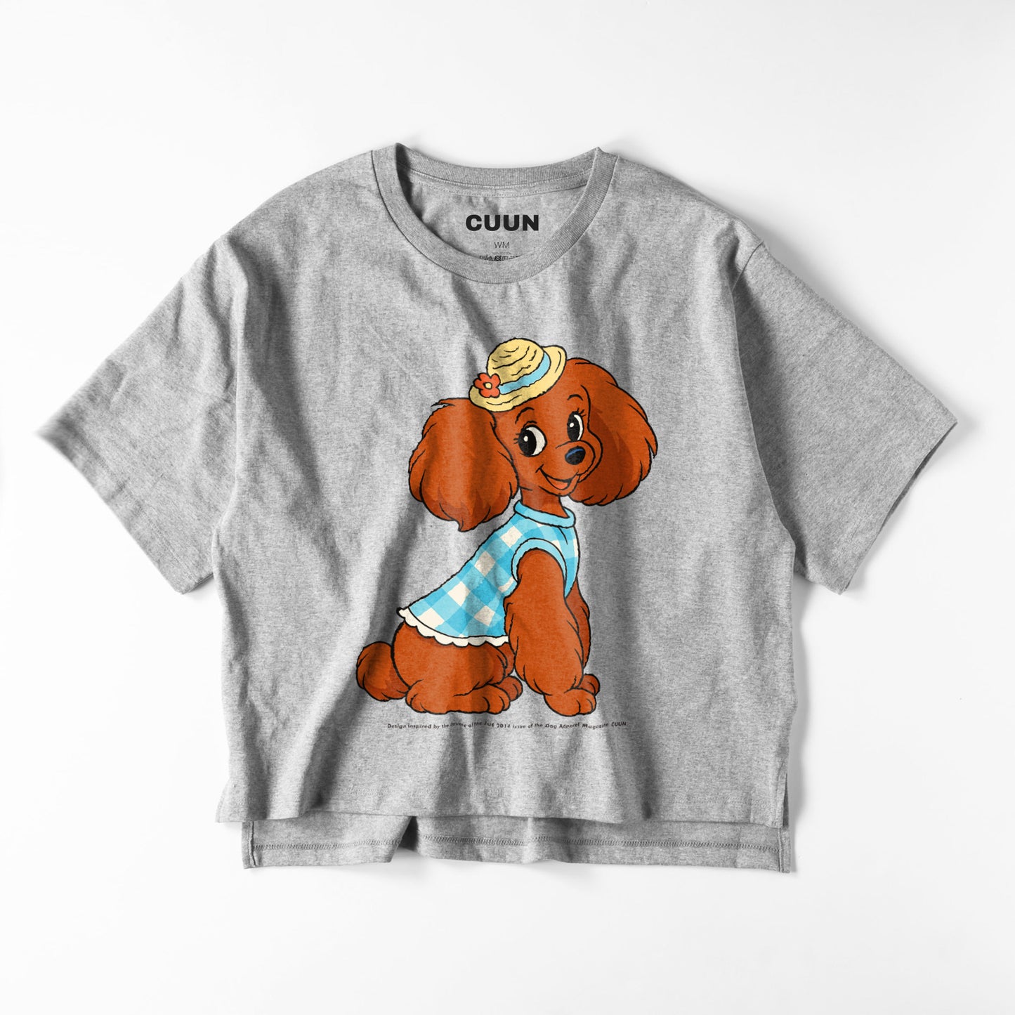 【期間限定】CUUN Jul 2014 Edition ビッグシルエット レディースTシャツ gray image