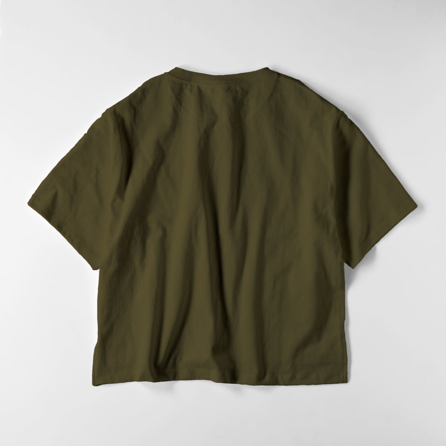 【期間限定】CUUN Jul 2014 Edition ビッグシルエット レディースTシャツ olive-drab image