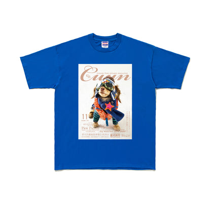 Cuun Nov.2014 SHORT SLEEVE TEE 7OZ blue image