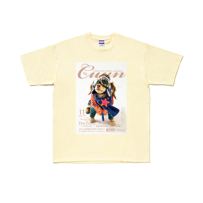 Cuun Nov.2014 SHORT SLEEVE TEE 7OZ cream image