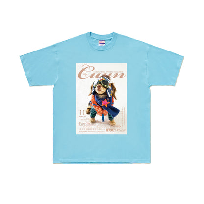 Cuun Nov.2014 SHORT SLEEVE TEE 7OZ pastel-blue image