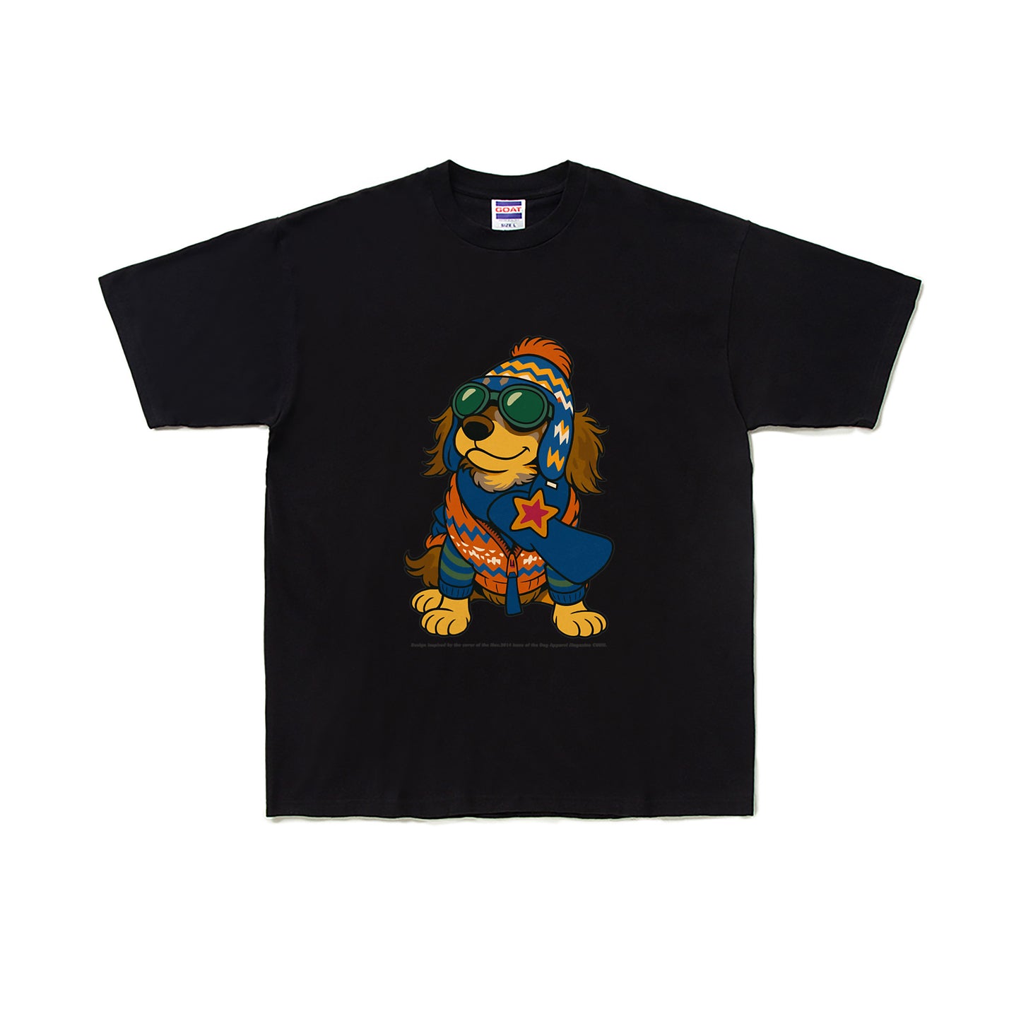 Cuun Nov.2014 inspired SHORT SLEEVE TEE 7OZ black image