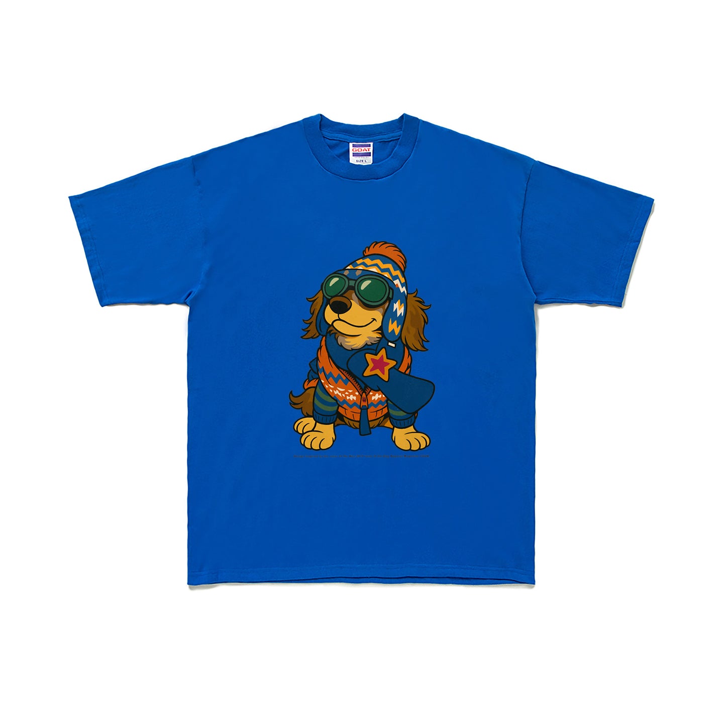 Cuun Nov.2014 inspired SHORT SLEEVE TEE 7OZ blue image