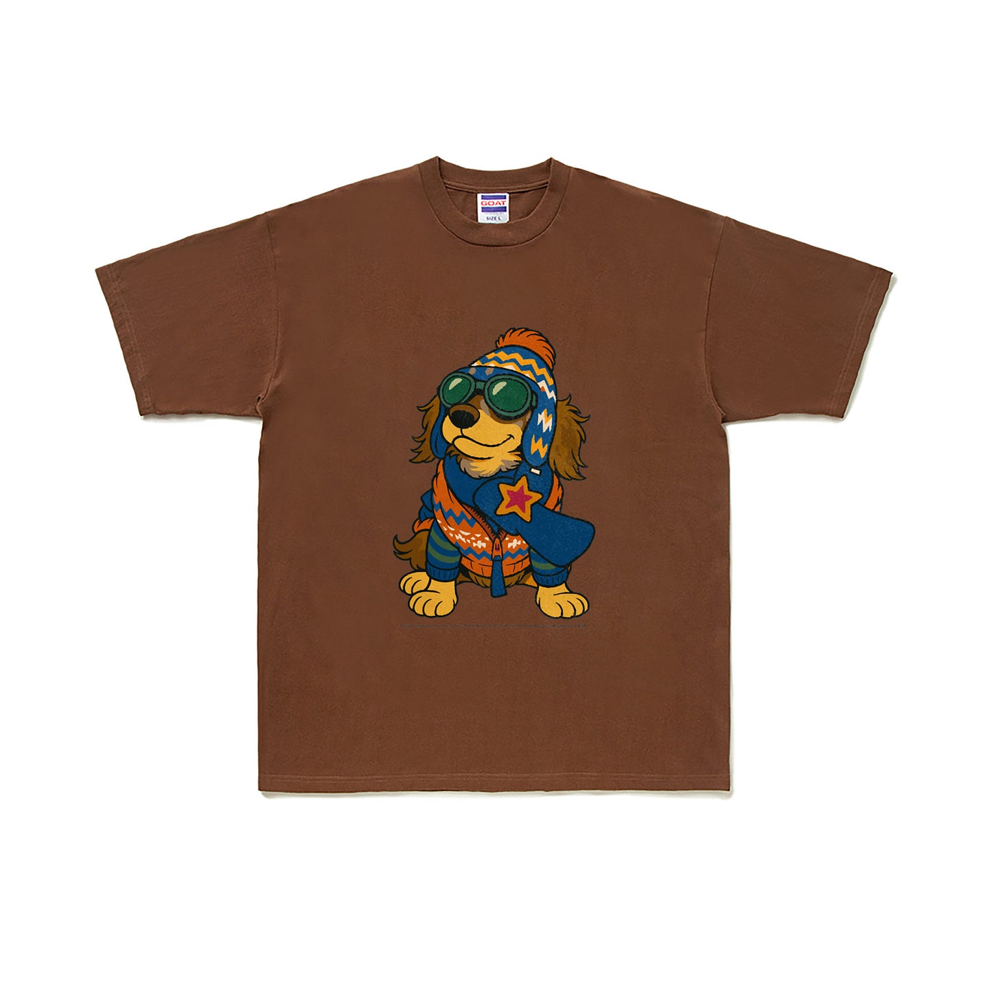 Cuun Nov.2014 inspired SHORT SLEEVE TEE 7OZ brown image