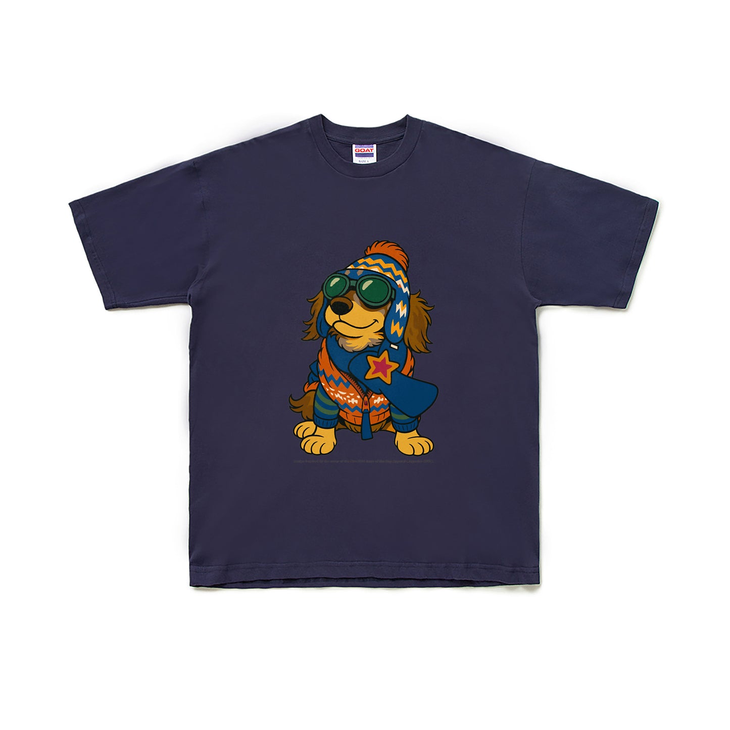 Cuun Nov.2014 inspired SHORT SLEEVE TEE 7OZ dark-blue image