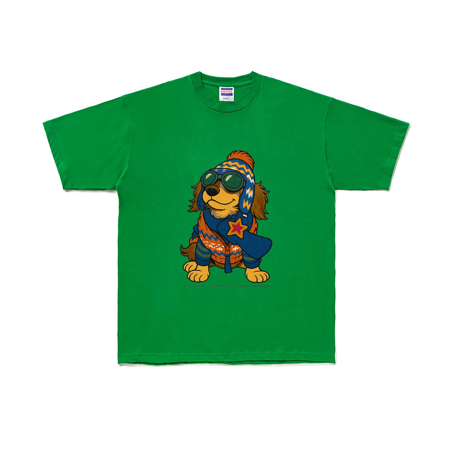 Cuun Nov.2014 inspired SHORT SLEEVE TEE 7OZ green image