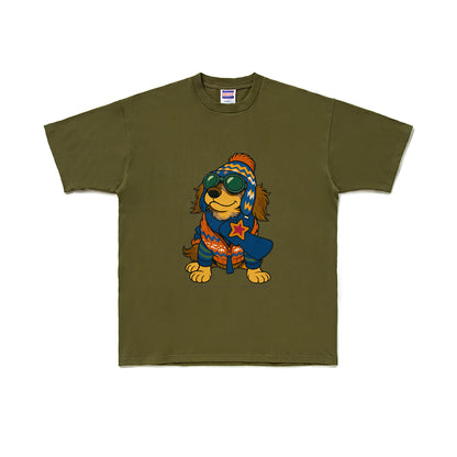 Cuun Nov.2014 inspired SHORT SLEEVE TEE 7OZ olive-drab image