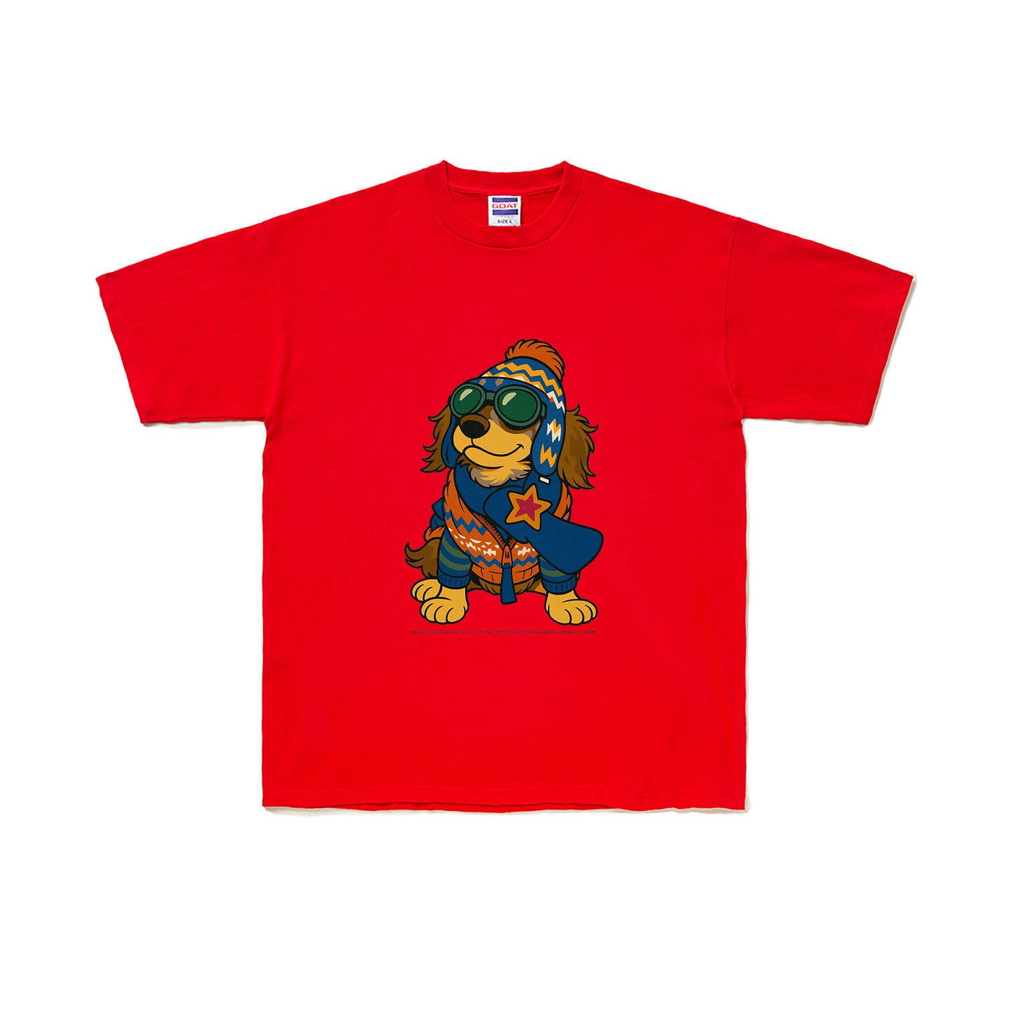 Cuun Nov.2014 inspired SHORT SLEEVE TEE 7OZ red image