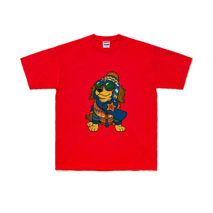Cuun Nov.2014 inspired SHORT SLEEVE TEE 7OZ red image