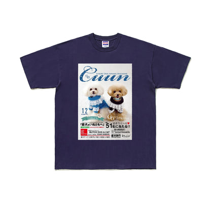 Cuun Dec.2014 SHORT SLEEVE TEE 7OZ navy image