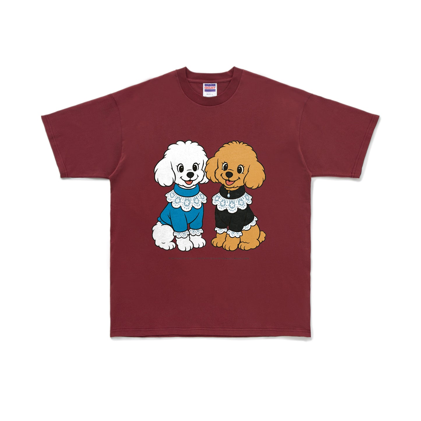 Cuun Dec.2014 inspired SHORT SLEEVE TEE 7OZ burgundy image