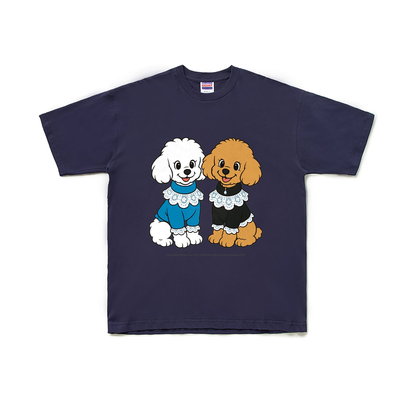 Cuun Dec.2014 inspired SHORT SLEEVE TEE 7OZ dark-blue image