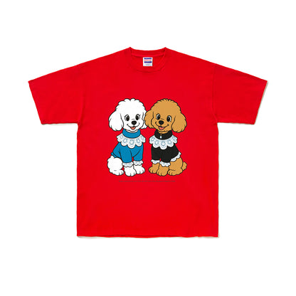 Cuun Dec.2014 inspired SHORT SLEEVE TEE 7OZ red image