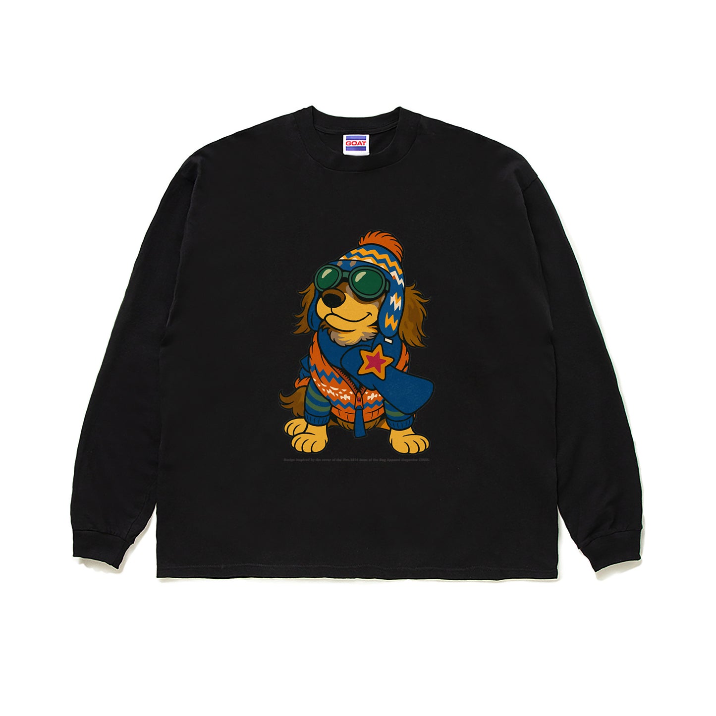 Cuun Nov.2014 inspired Long Sleeve Tee 7oz black image