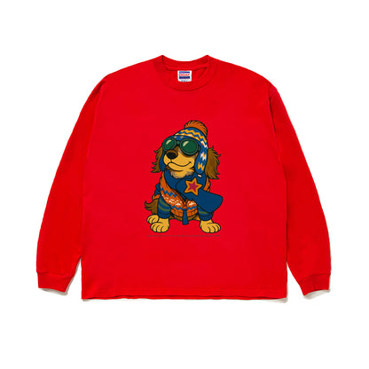 Cuun Nov.2014 inspired Long Sleeve Tee 7oz red image