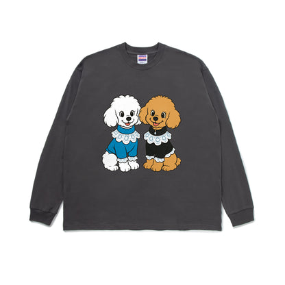 Cuun Dec.2014 inspired LONG SLEEVE TEE 7OZ dark-gray image