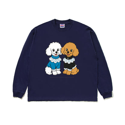 Cuun Dec.2014 inspired LONG SLEEVE TEE 7OZ navy image