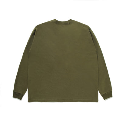 Cuun Dec.2014 inspired LONG SLEEVE TEE 7OZ olive-drab image