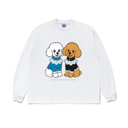 Cuun Dec.2014 inspired LONG SLEEVE TEE 7OZ white image