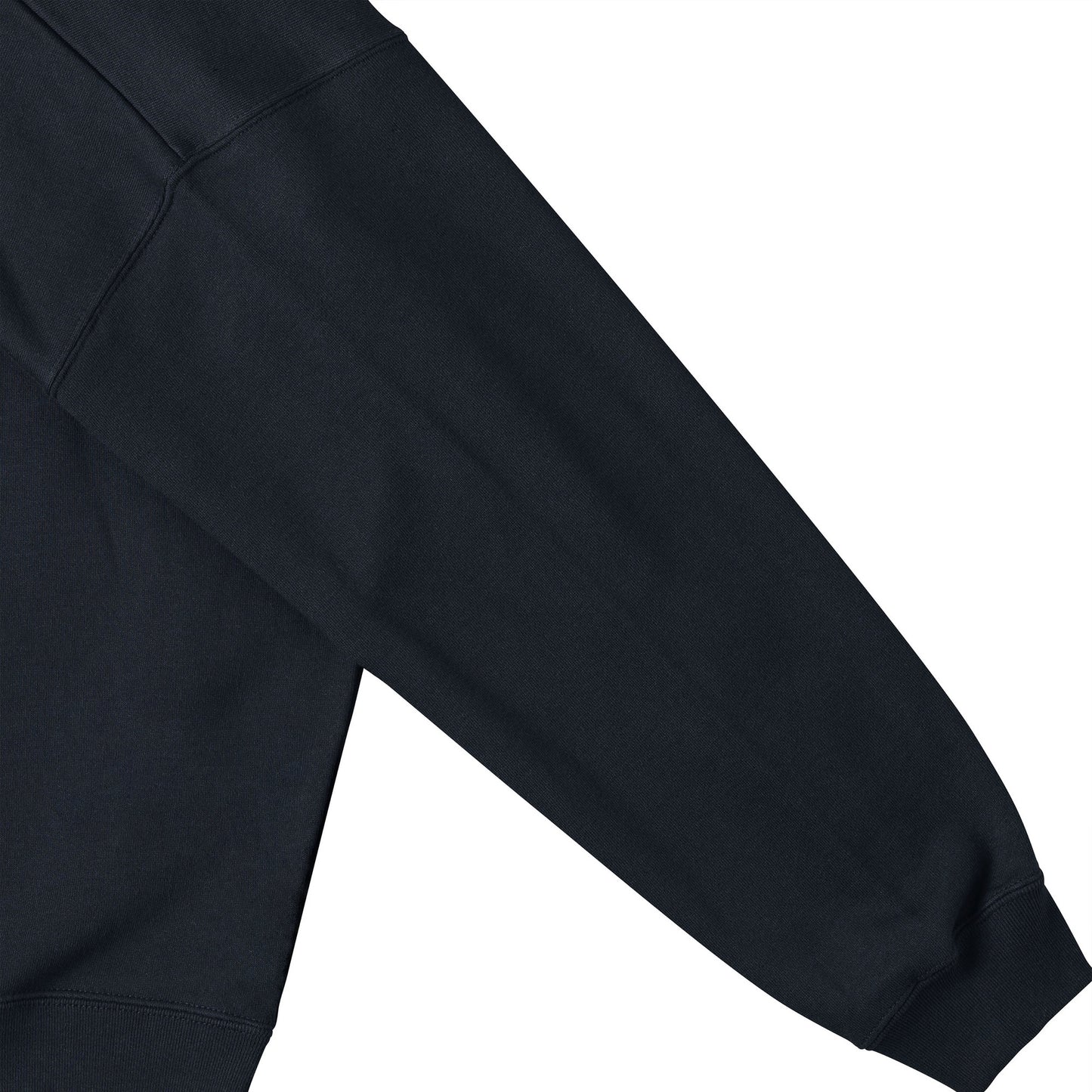 CUUN LOGO  ビッグシルエット裏パイルジップパーカー navy image