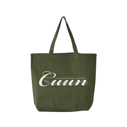 Cuun Nov.2014 Basic Canvas Tote Bag olive-drab image