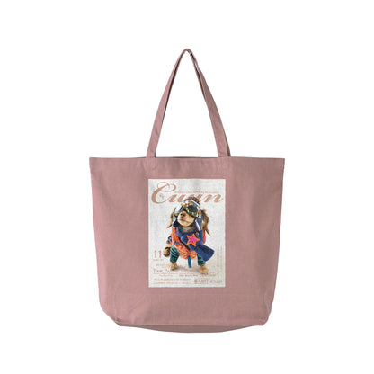Cuun Nov.2014 Basic Canvas Tote Bag pink image