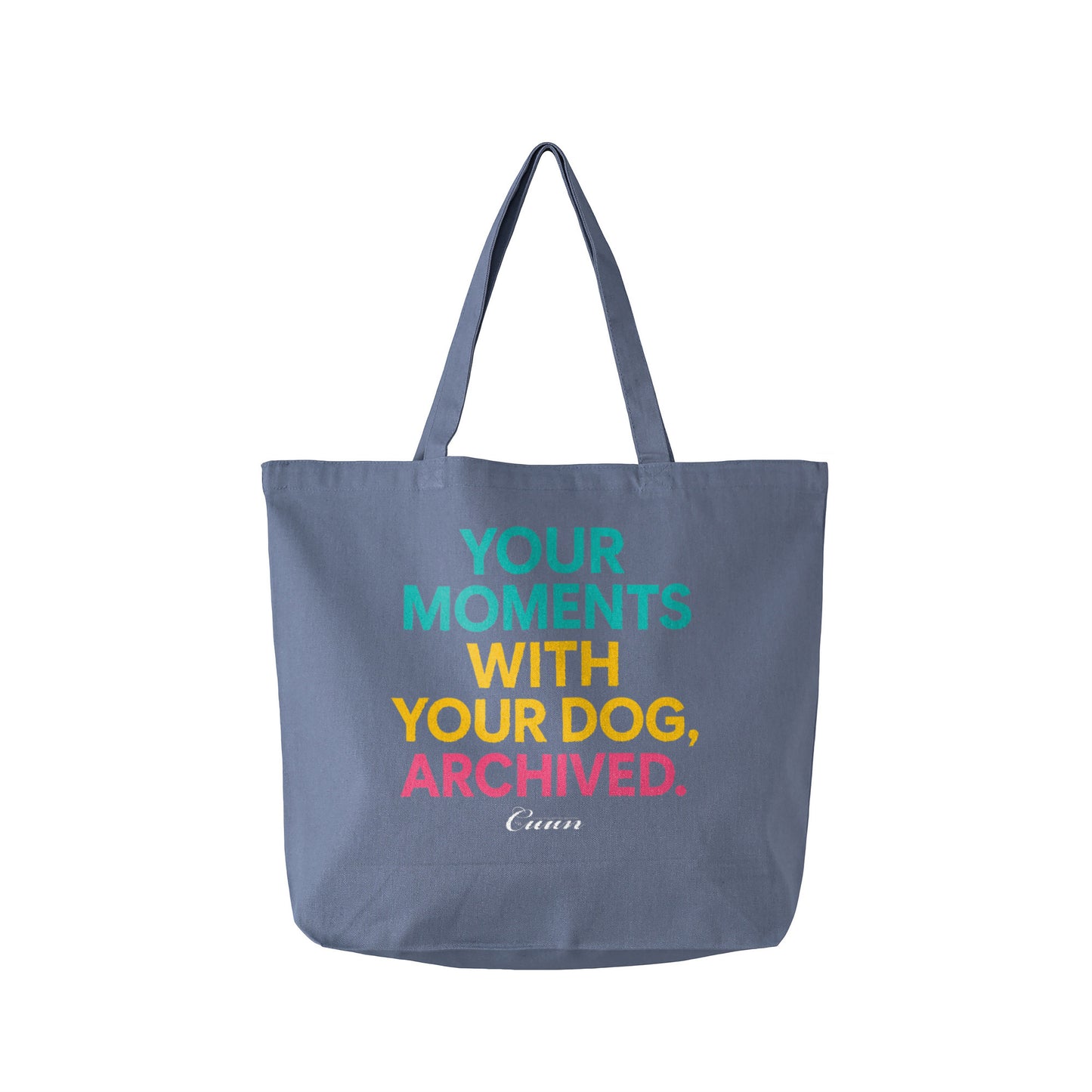 Cuun Nov.2014 inspired Basic Canvas Tote Bag blue image