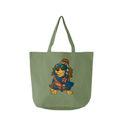 Cuun Nov.2014 inspired Basic Canvas Tote Bag green image