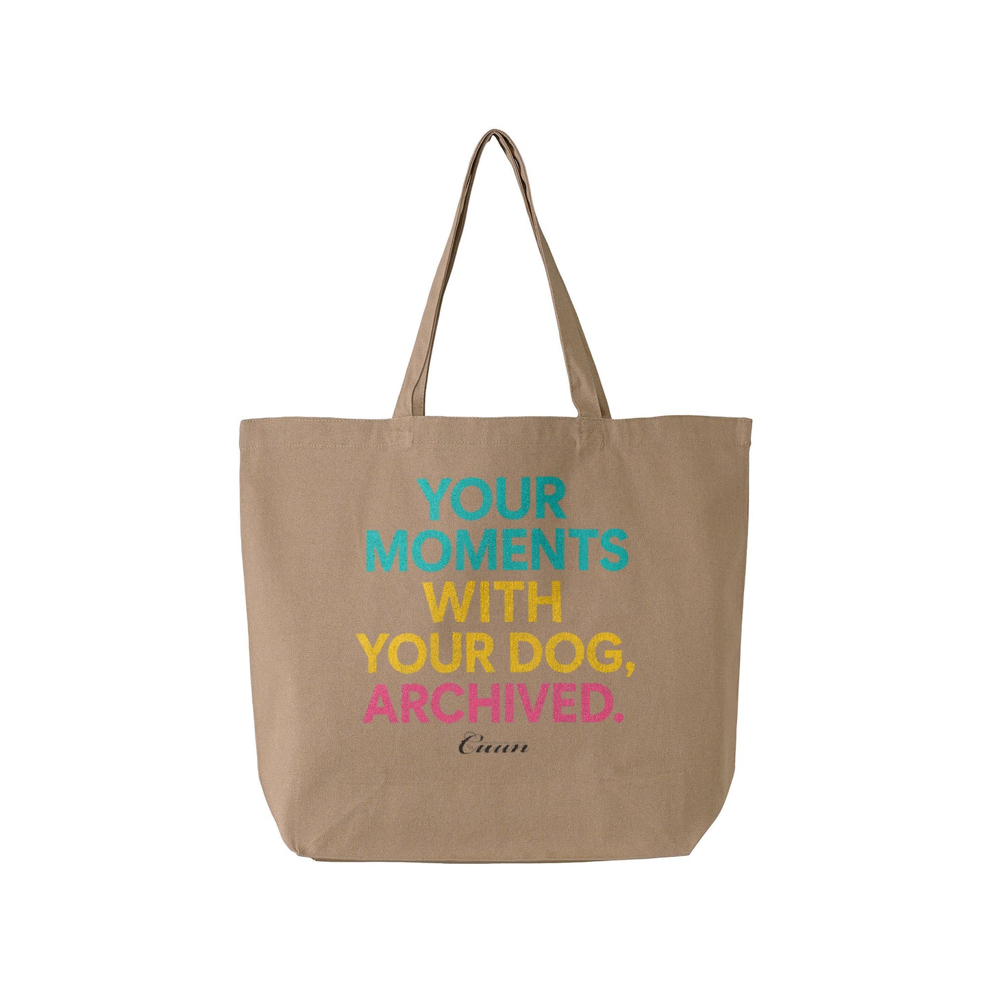 Cuun Nov.2014 inspired Basic Canvas Tote Bag mocha image